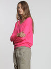 CORE Cashmere BF Vee - Flo Pink