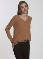 CORE Cashmere BF Vee - Ginger