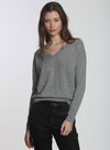 CORE Cashmere BF Vee - Grey