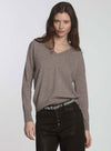 CORE Cashmere BF Vee - Taupe