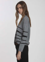 Big Sky Stripe - Grey/black