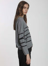 Big Sky Stripe - Grey/black