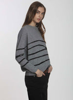 Big Sky Stripe - Grey/black