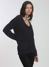 Gunnar J Cardigan - Charcoal