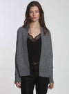 Minnie Jet Cardigan - Thunder