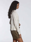 Cara Bobble Cardigan - White