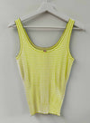 Petit Rose Tank - Citric/white