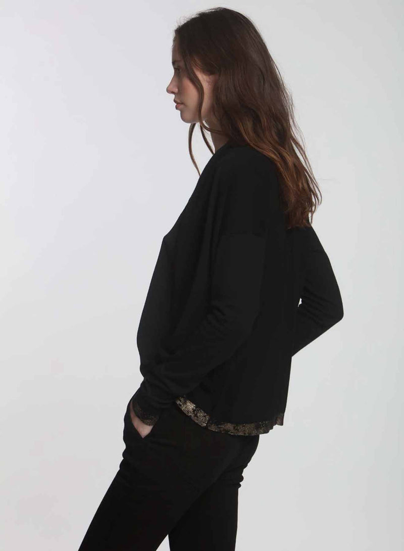 Goldie Cardigan - Black