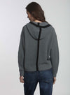 Velma Hoodie - Grey/black