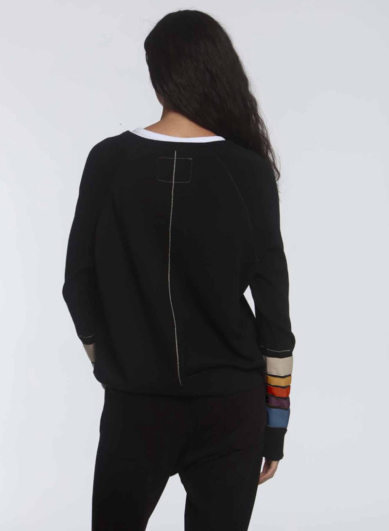 Track Sweatshirt - Black