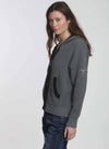 Velma Hoodie - Grey/black