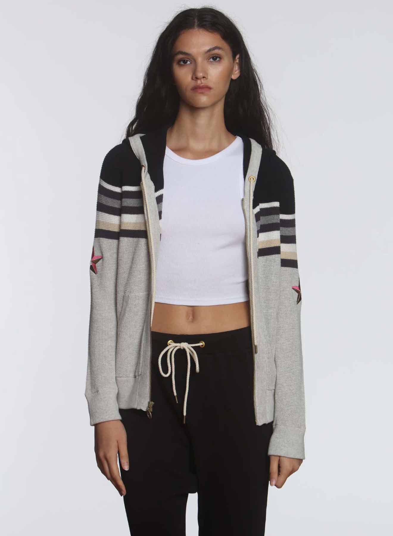 LABEL+thread Women's Cara Bobble Cardigan - White LABEL+thread Women's Cara Bobble Cardigan - White