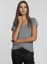 Harper Pocket Vee - Grey