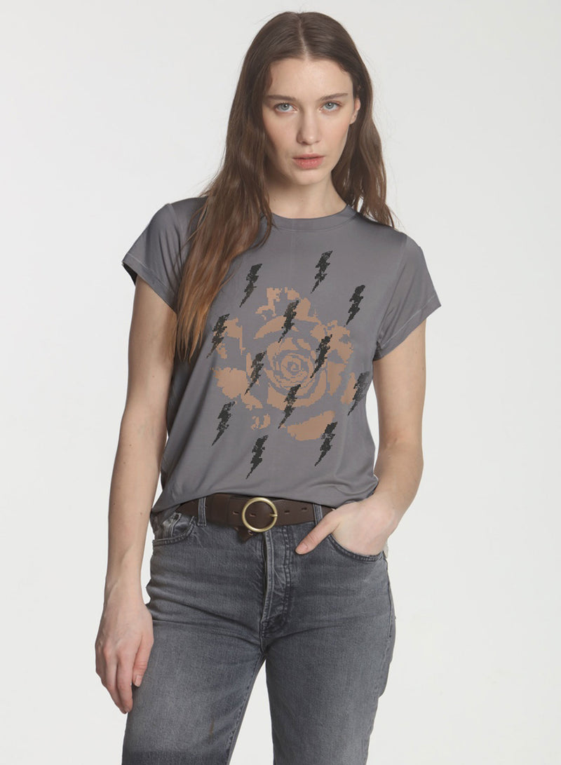 Graphic Kate Crew - Deep Taupe Rose Bolts