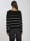 Ainsley Stripe - Black