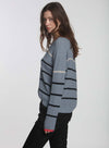 Ainsley Stripe - Denim