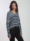 Ainsley Stripe - Denim