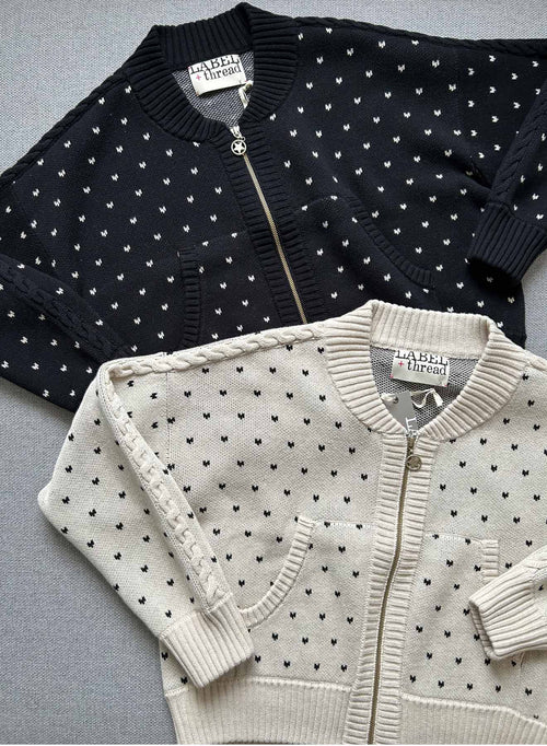 Norway Bomber - Black/ecru