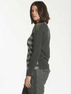 Luxe Stripe V-Neck