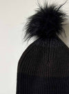 Slouchy Pom Beanie