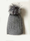 Magic Cable Hat - Grey