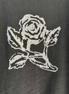 Graphic Ava Tee - Black Vicky Rose