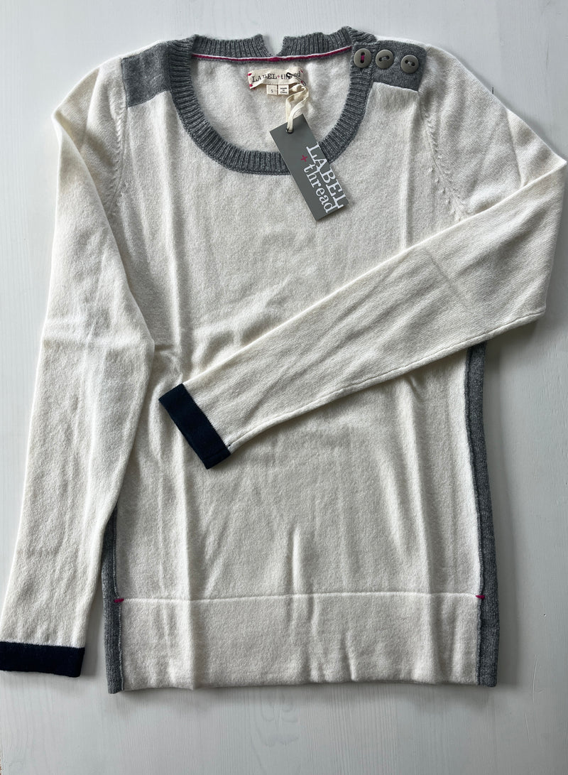 Luxe Button Neck