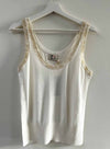 Goldie Tank - White