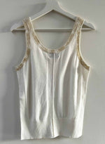 Goldie Tank - White