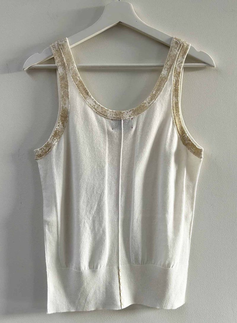 Goldie Tank - White