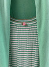 Petit Rose Tank - Parakeet/white