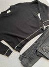 Hilda Stitch Crew - Black