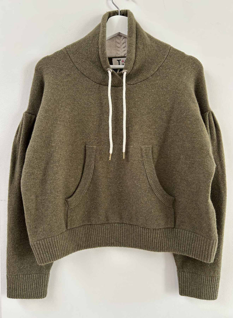 Madison Lounger - Army/ecru