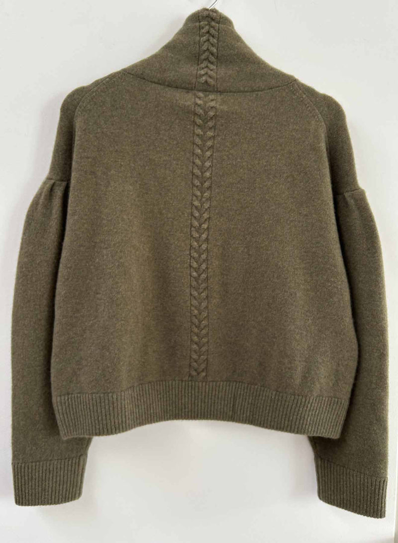 Madison Lounger - Army/ecru
