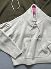 Madison Lounger - Ecru/pink