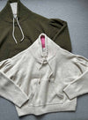 Madison Lounger - Ecru/pink