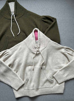 Madison Lounger - Ecru/pink