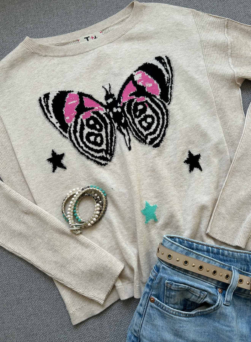 Trippy Wings Scoop - Ecru