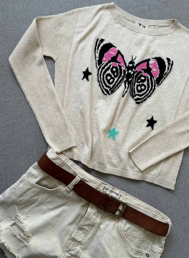 Trippy Wings Scoop - Ecru