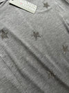 Graphic Riley LS Tee - Grey Star Crystal