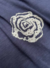 Graphic Ava Tee - Navy Texas Rose