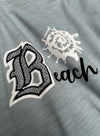 Graphic Ava Tee -   Denim Beach Bum