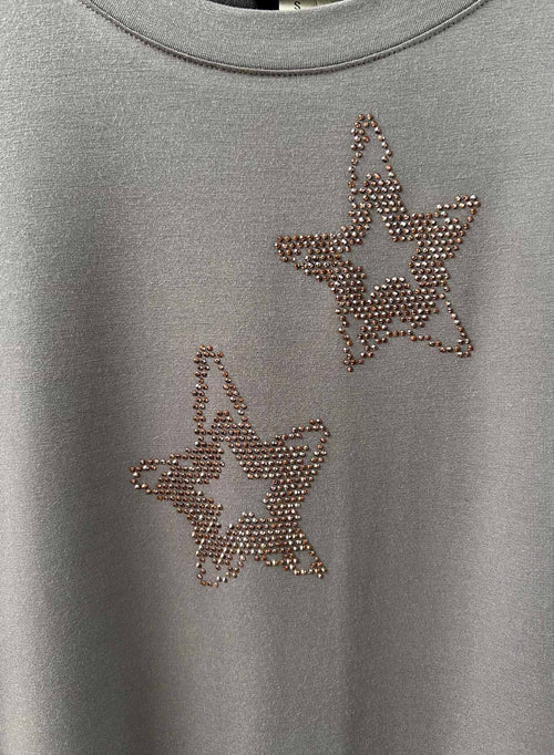 Graphic Kate Crew - Deep Taupe Star Charms