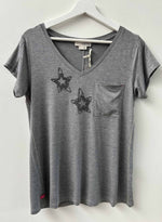 Graphic Harper Vee - Grey Star Charms