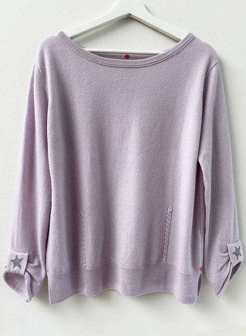 Stella Star Cuff - Pink Salt Crystal