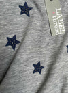 Graphic Ava Tee - Grey Starburst Crystal
