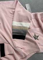 Track Sweatshirt - Blush Multi