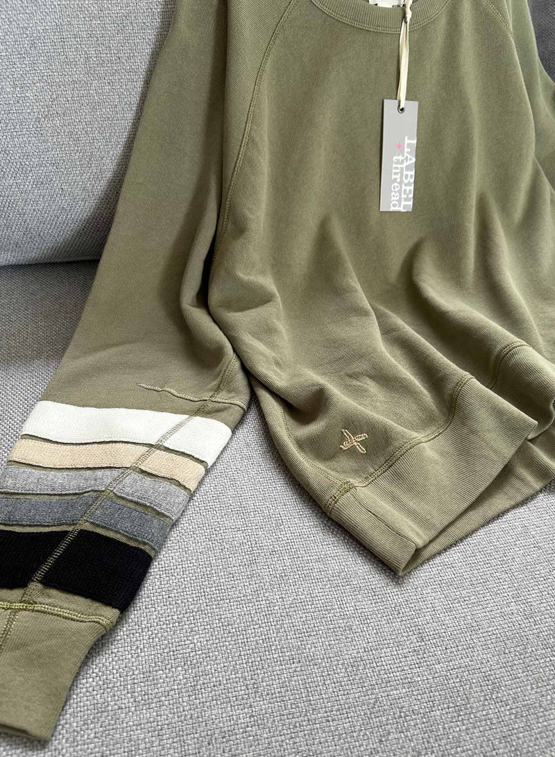 Track Sweatshirt - Fatigue Multi