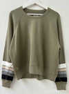 Track Sweatshirt - Fatigue Multi