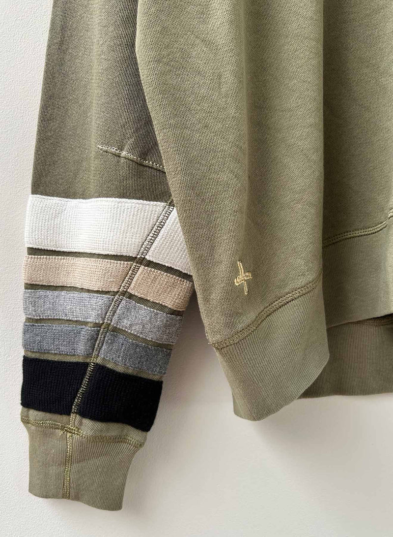 Track Sweatshirt - Fatigue Multi
